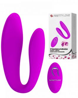 Pretty Love Letitia – Vibrador para Casal Recarregável com 10 Vibrações