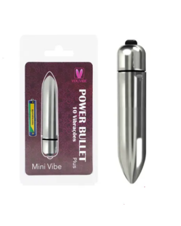 Vibrador Power Bullet Plus Lápis – 10 Vibrações