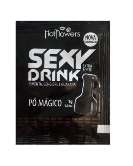 Pó Mágico Sexy Drink Extra Forte – Hot Flowers