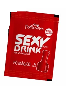Pó Mágico Sexy Drink Forte – Hot Flowers