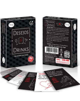 Jogo de Cartas Desejos & Drinks