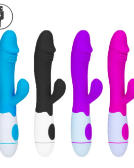 Vibrador de Ponto G e Clitóris Simeon – Recarregável