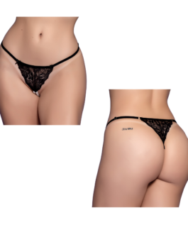 Tanga Tailandesa String em Renda com Regulagem