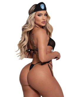 Fantasia Sensual Body Policial Mau