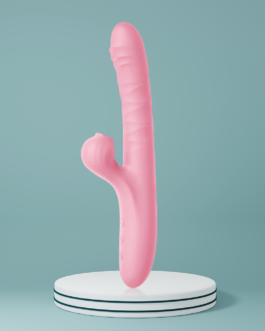 Vibrador Ponto G com 10 Modos de Estimulação do Clitóris Rosa