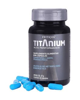 Cápsulas Titanium Alta Performance – Suplemento Alimentar Masculino