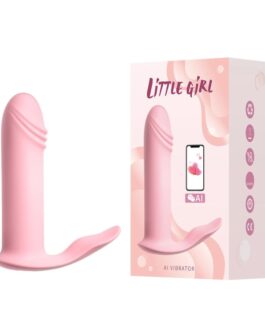 Vibrador com Penetrador 10 Vibrações com Controle Via App – Little Girl