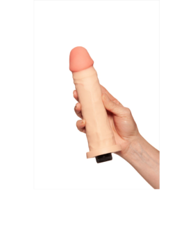 Pênis Realístico Bernard com Vibrador – 18,5×4,5cm