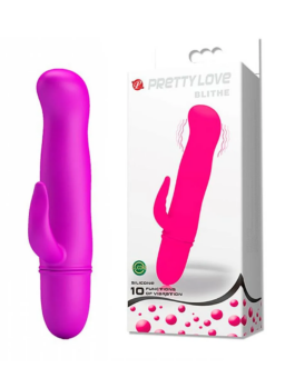 Pretty Love Blithe Vibrador com Estimulador de Clitoris e 10 Modos de Vibração