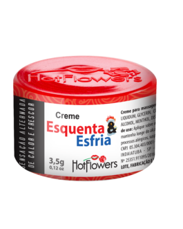 Esquenta & Esfria – Creme Excitante Unissex Hot Flowers