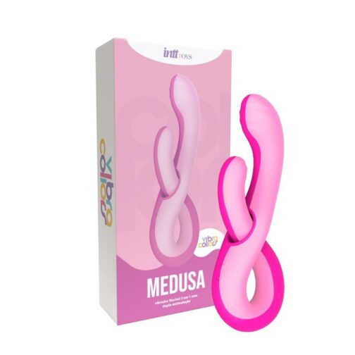 MEDUSA- Vibrador Flexível 2x1