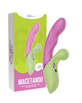 MACETANDO – Vibrador Duplo com Função Tapping