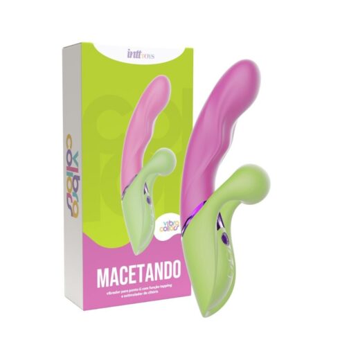 MACETANDO - Vibrador Duplo com Função Tapping