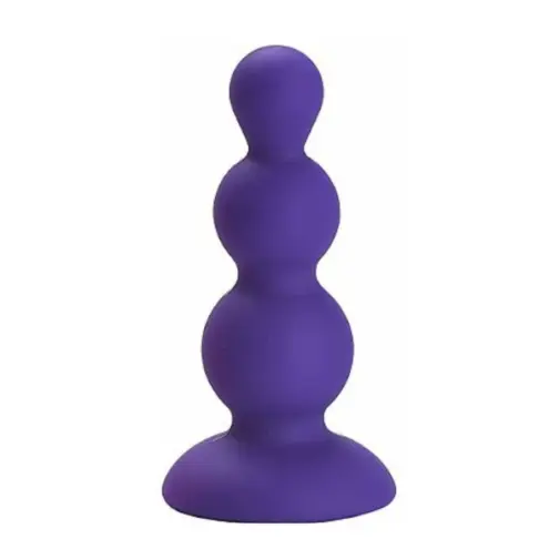 Mini Plug Anal Escalonado Em Silicone 7,5 X 2,7cm - Image 3