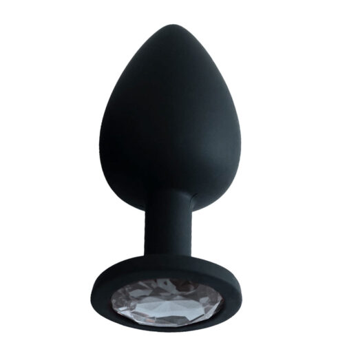 Plug Anal em Silicone com Pedra - P - Image 4